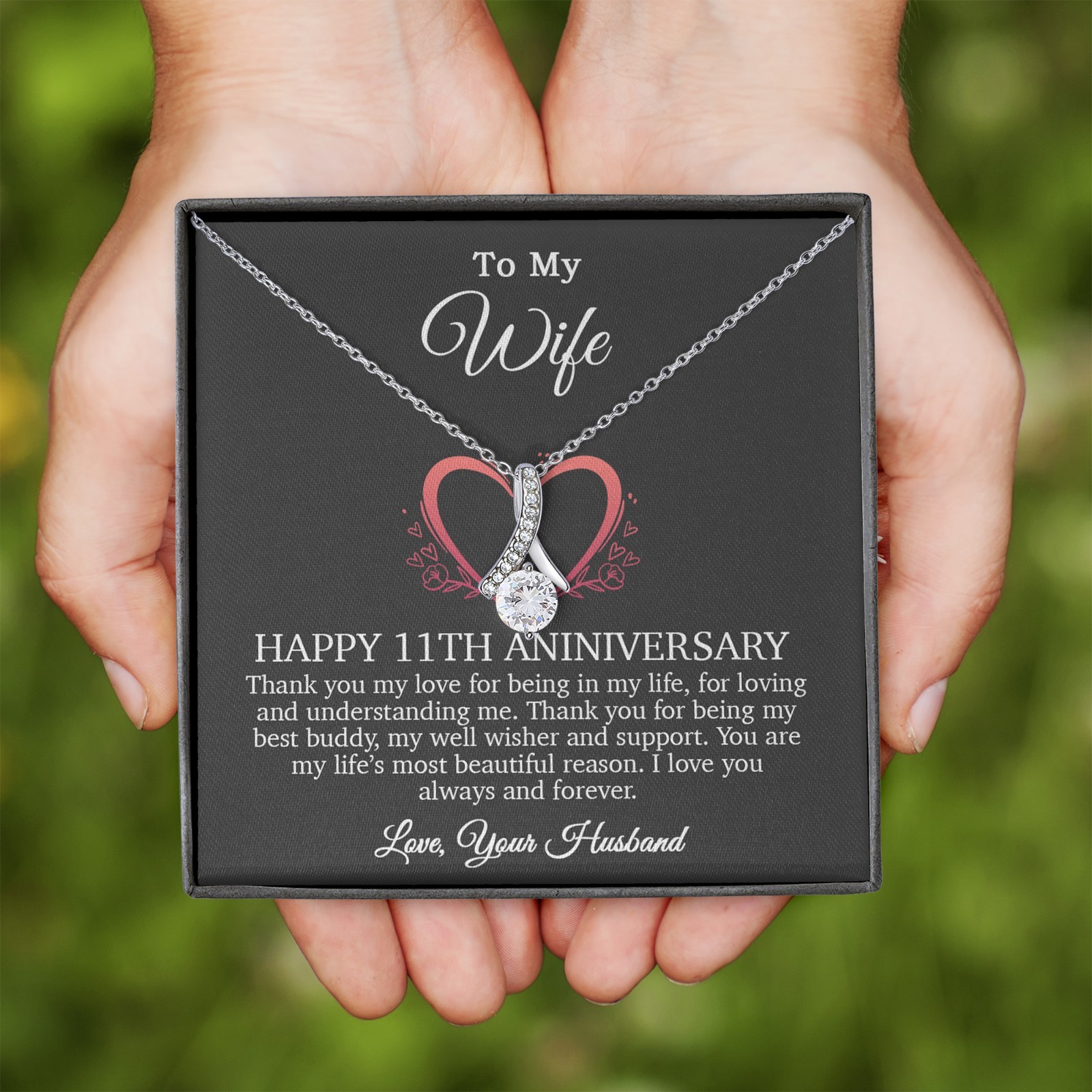 11th Anniversary Gift For Wife, 11 Year Anniversary Gifts, 11th Wedding Annivers