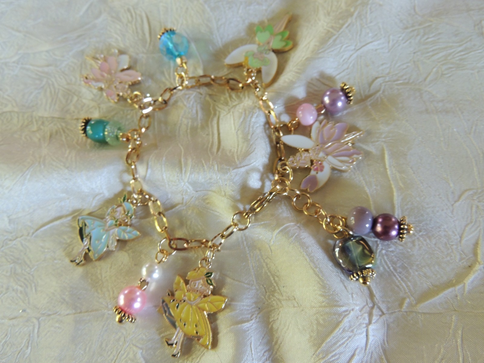 MY LITTLE FAIRIES DANGLING CHARM BRACELET