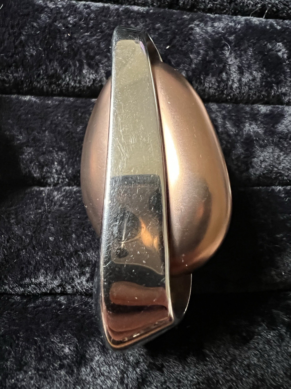 Retro Italian Designer Breil Set . Stainless Steele Pendant/ring/earrings.