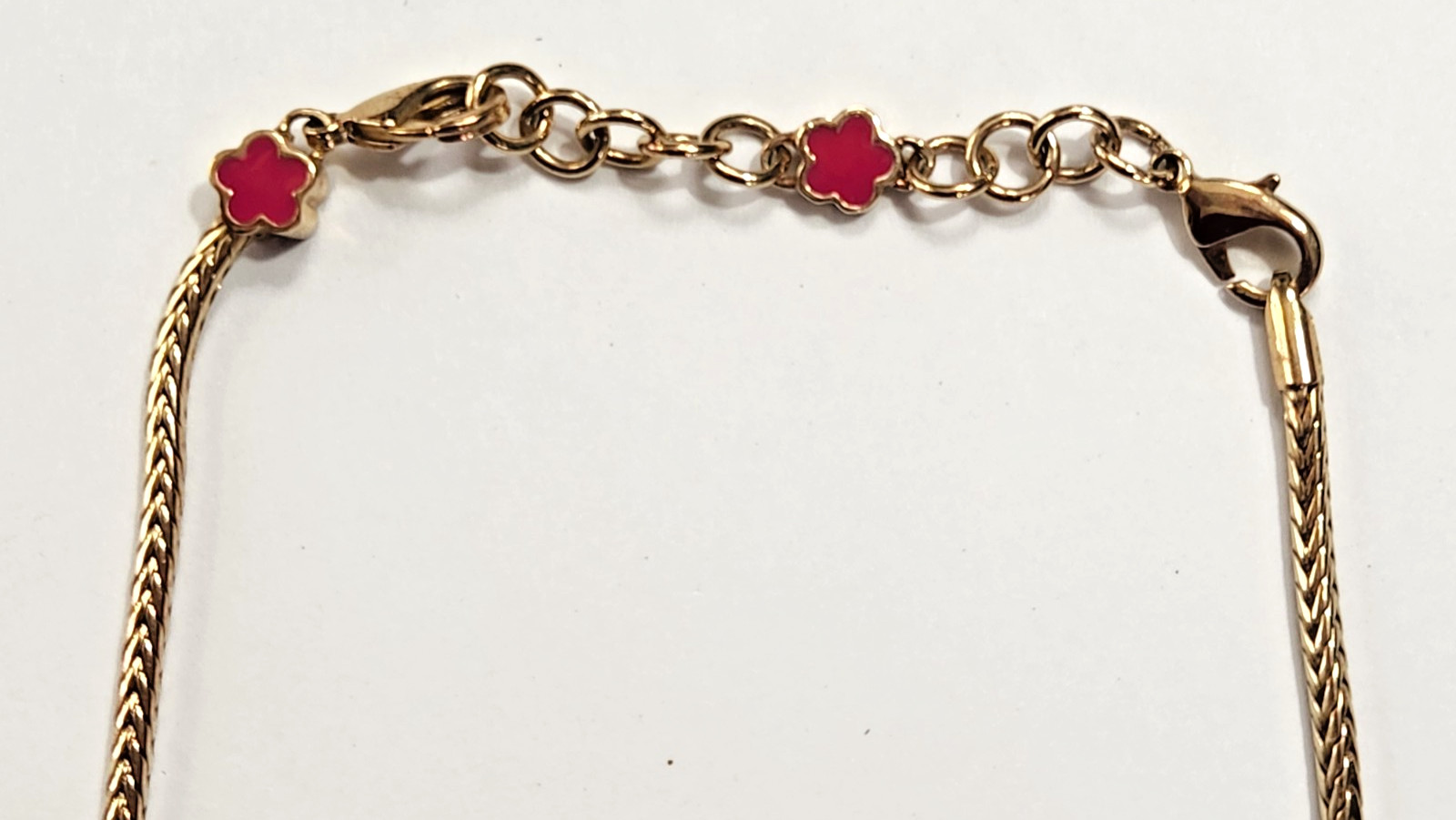 Goldtone Wheat Link Chain Necklace Classic Beauty Jewelry Staple Retro