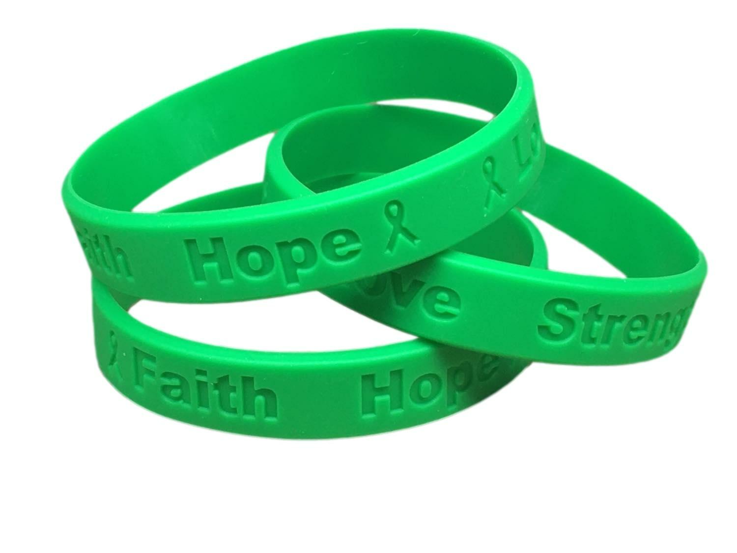 1 Mental Health Awareness Bracelet – High Quality Silicone Bracelet