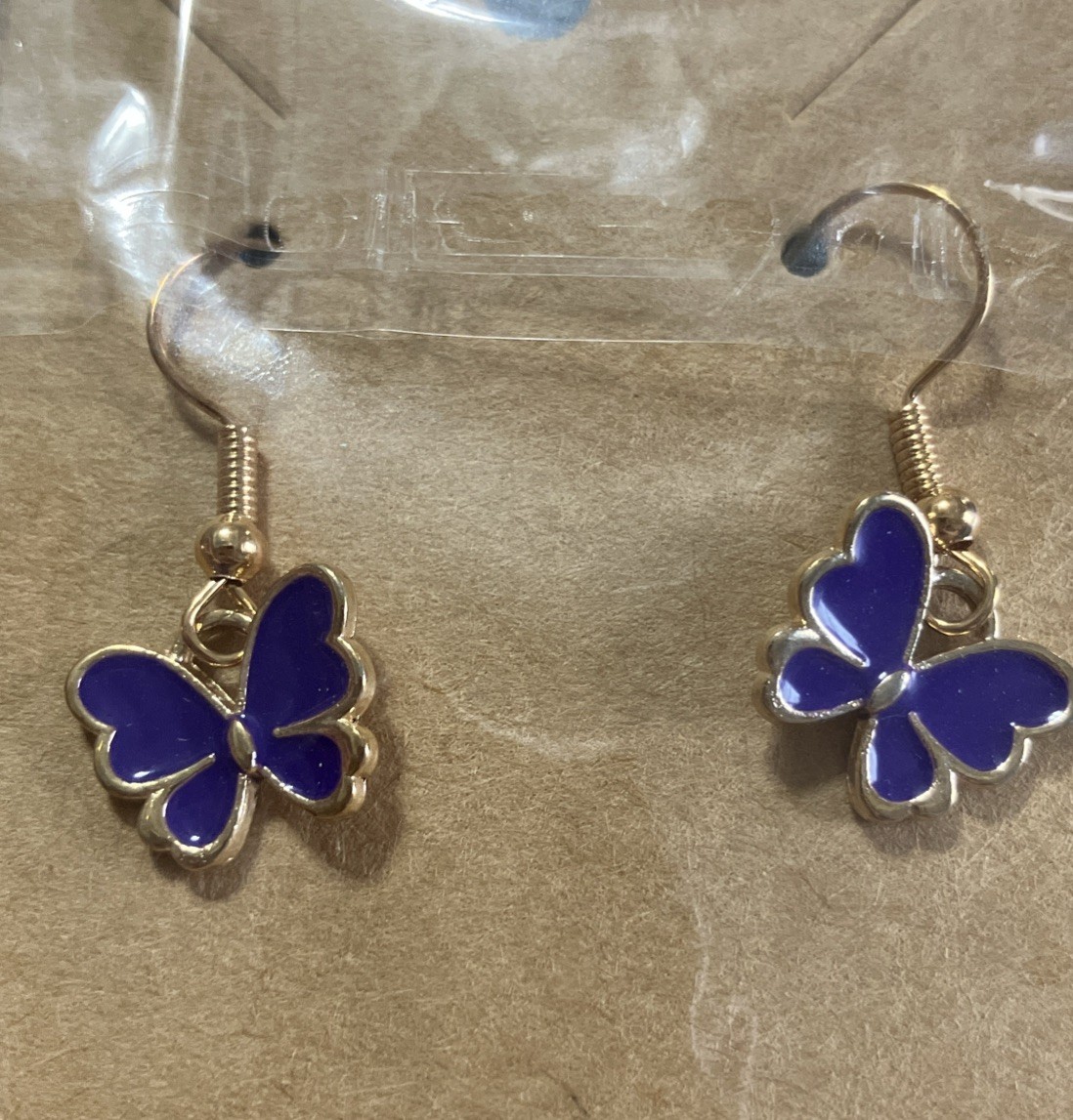Buyer’s Choice. Goldtone Butterfly Dangle Drop Earrings Jewelry Pierced New Gift