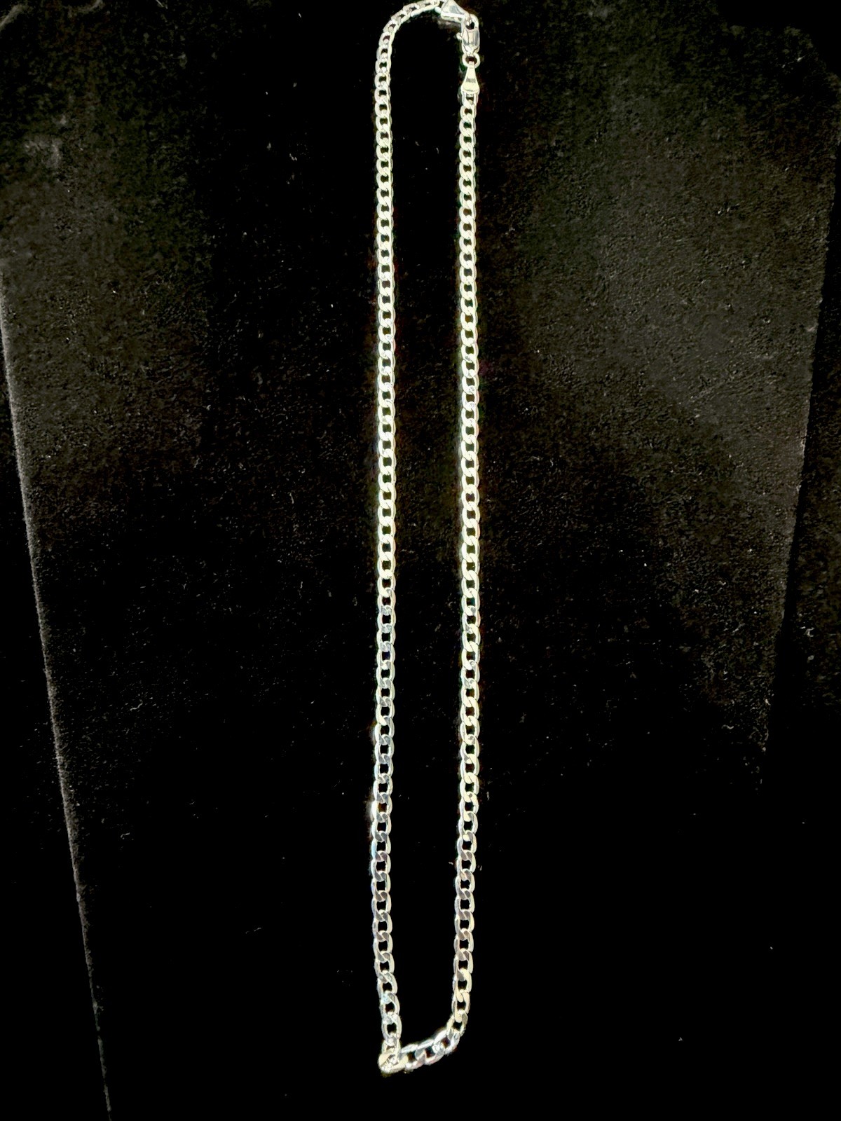 Everyday Chain! 14K White Gold Cuban 18in 3MM. BRAND NEW