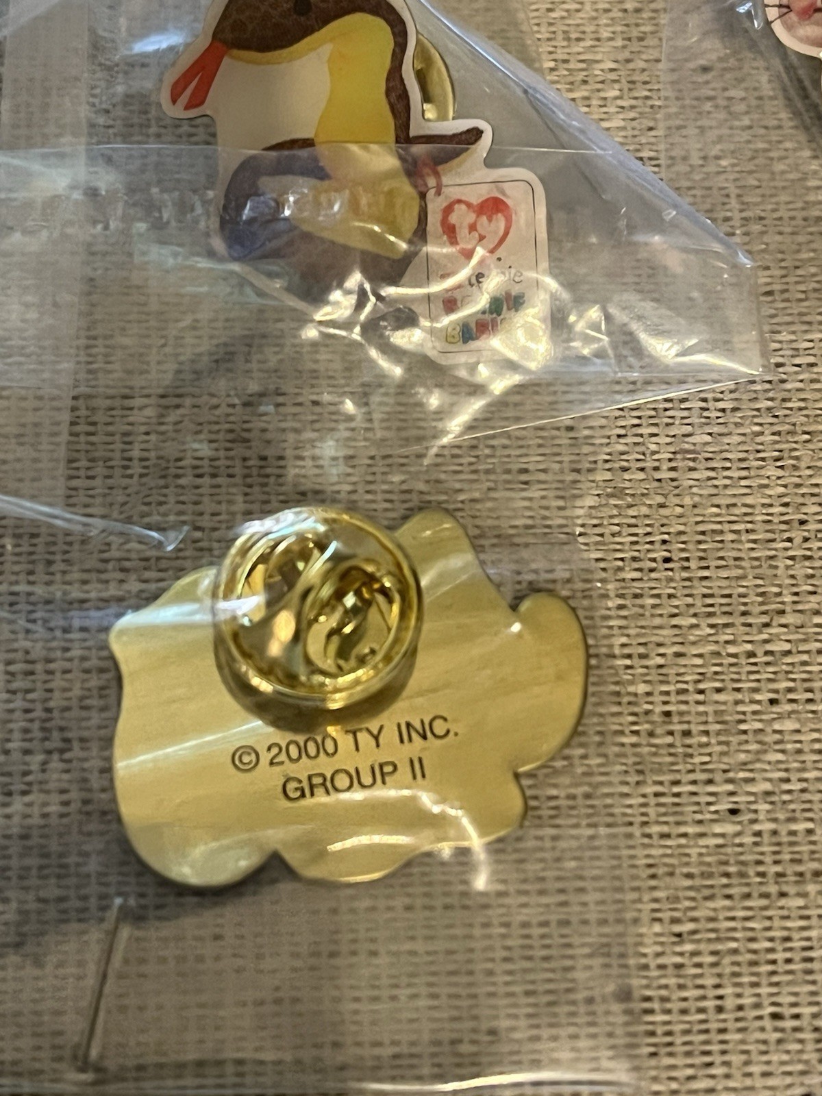 LOT OF 16 ‘TY Beanie Babies’ Collector Pins, Group II/2000, STILL SEALED