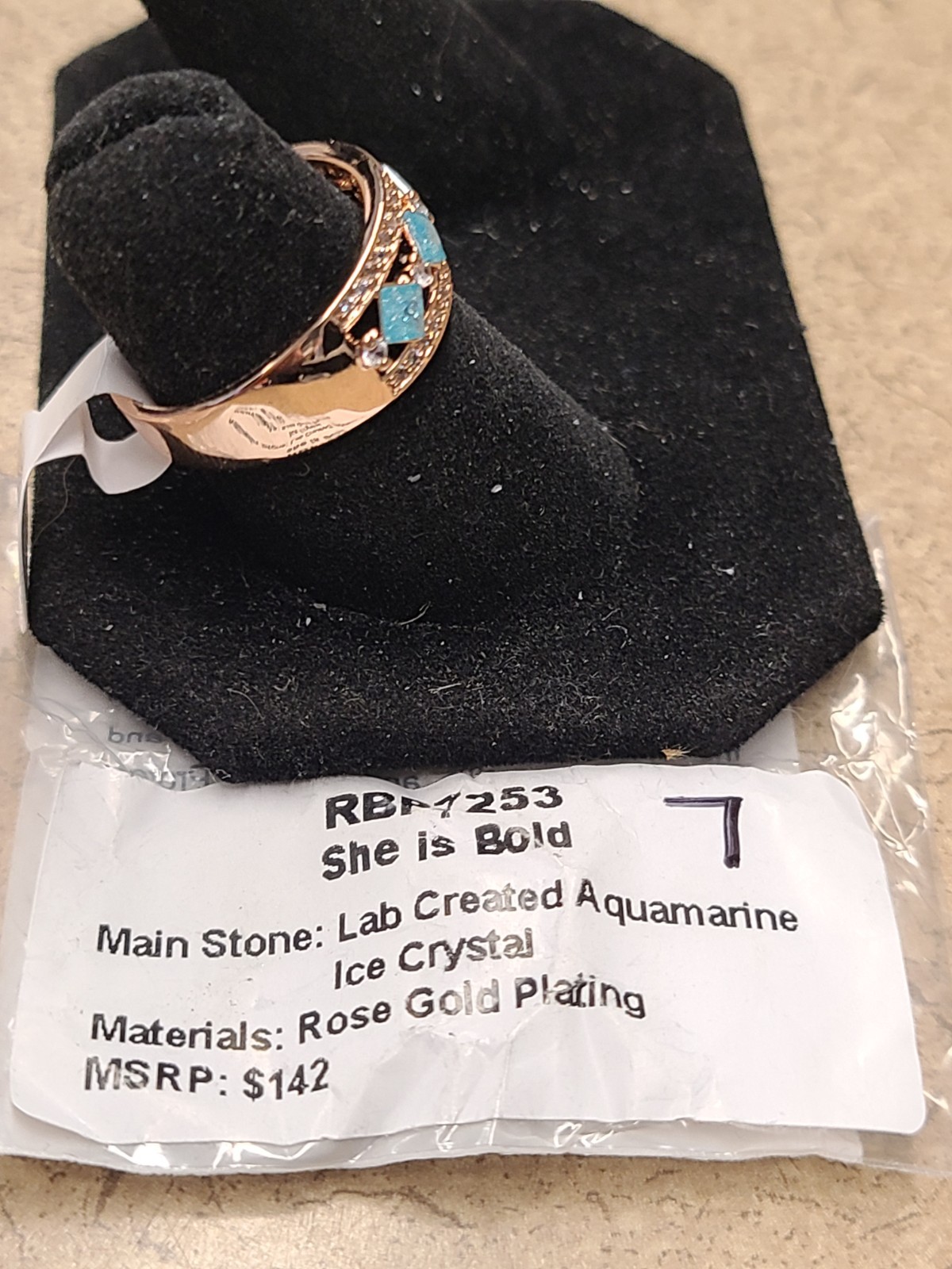 RBP RBP7253She Is Bold Ring Sz 7