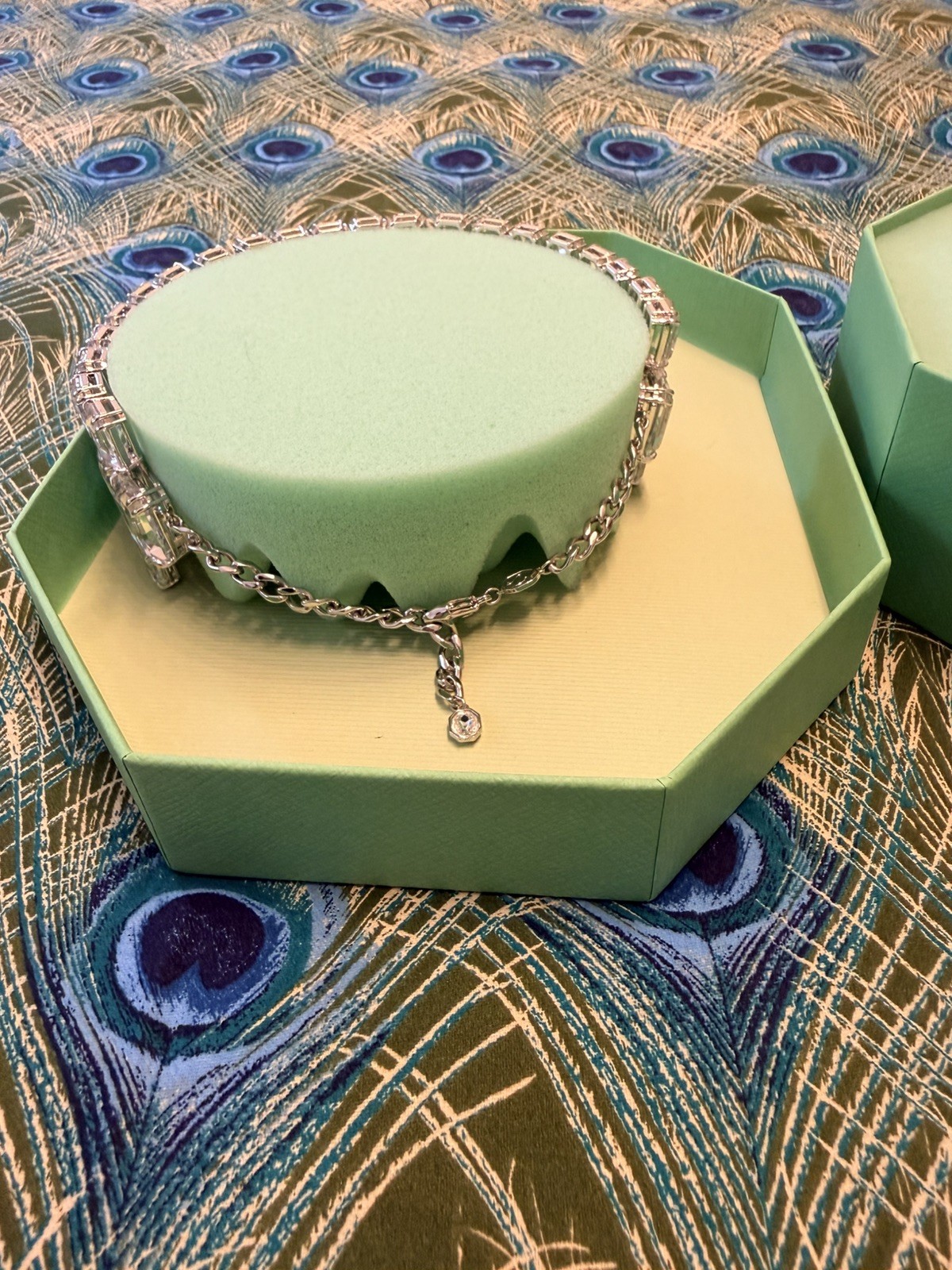 Swarovski Millenia Choker 3 Rhodium Shiny White