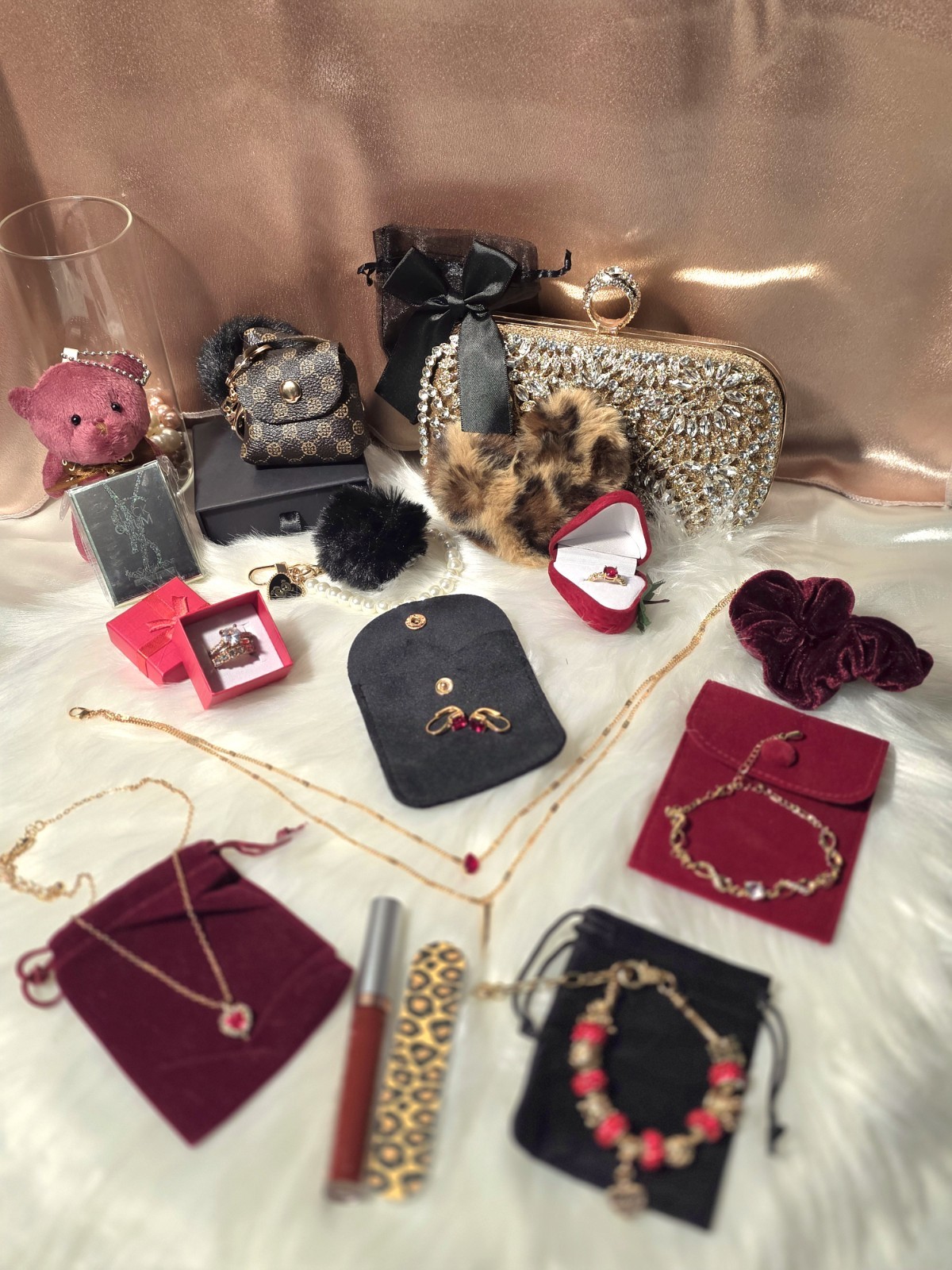 Jewelry & Gift Red Box (Red Ruby Jewelry)