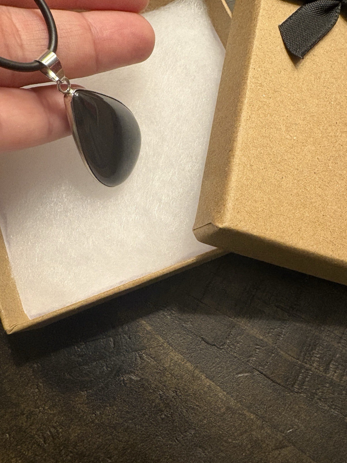 Beautiful Black Stone Locket For Any Occasion