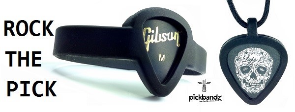 Pickbandz Guitar Pick Necklace pick holder An ultracool way to stash your picks!