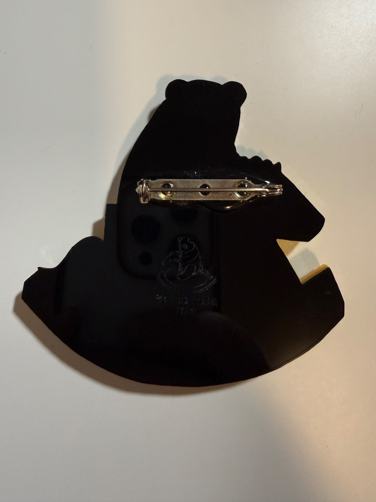 Rock the Panda Brooch – Rock the Panda – Cute Rocking Chair Bear Pin BROOCH ONLY