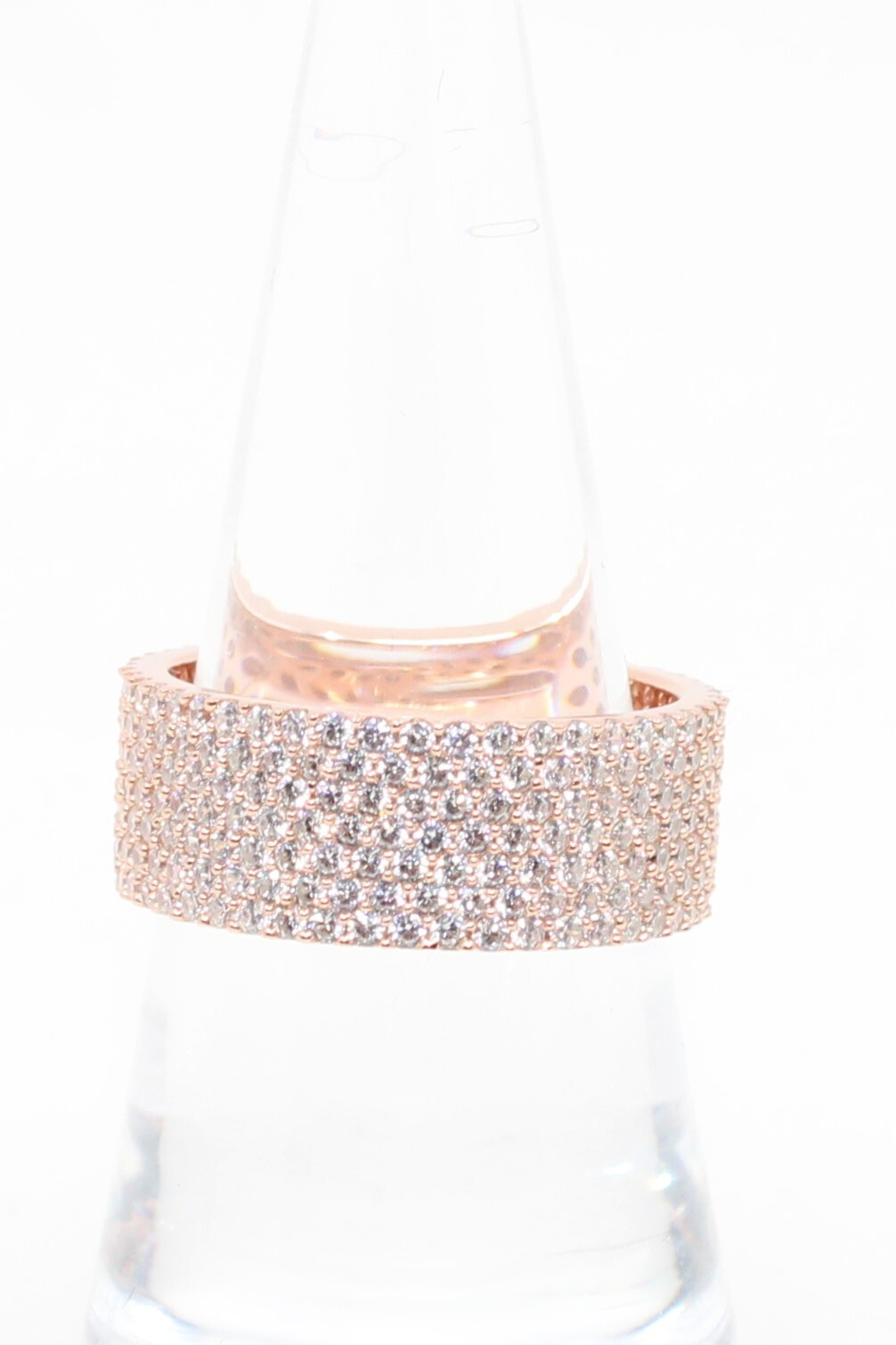 Rose gold plated over 925 S/S beautiful Italian design Size 7, 8 and 9 Available