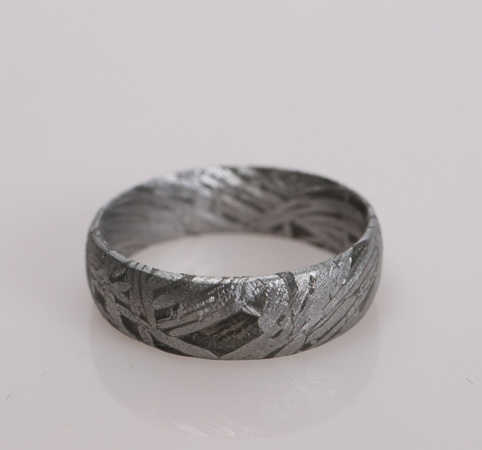 Meteorite Ring, Natural Muonionalusta meteorite,Personalized customization Ring