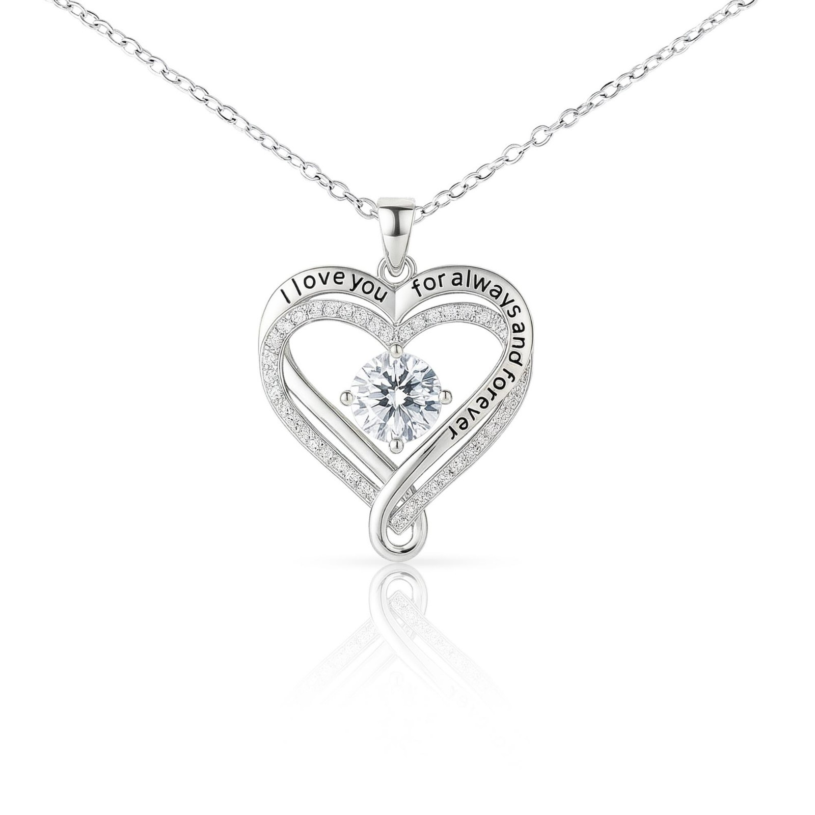 To My Beautiful Wife Necklace Gift For Her Love You Always Heart Jewelry Gift🎁