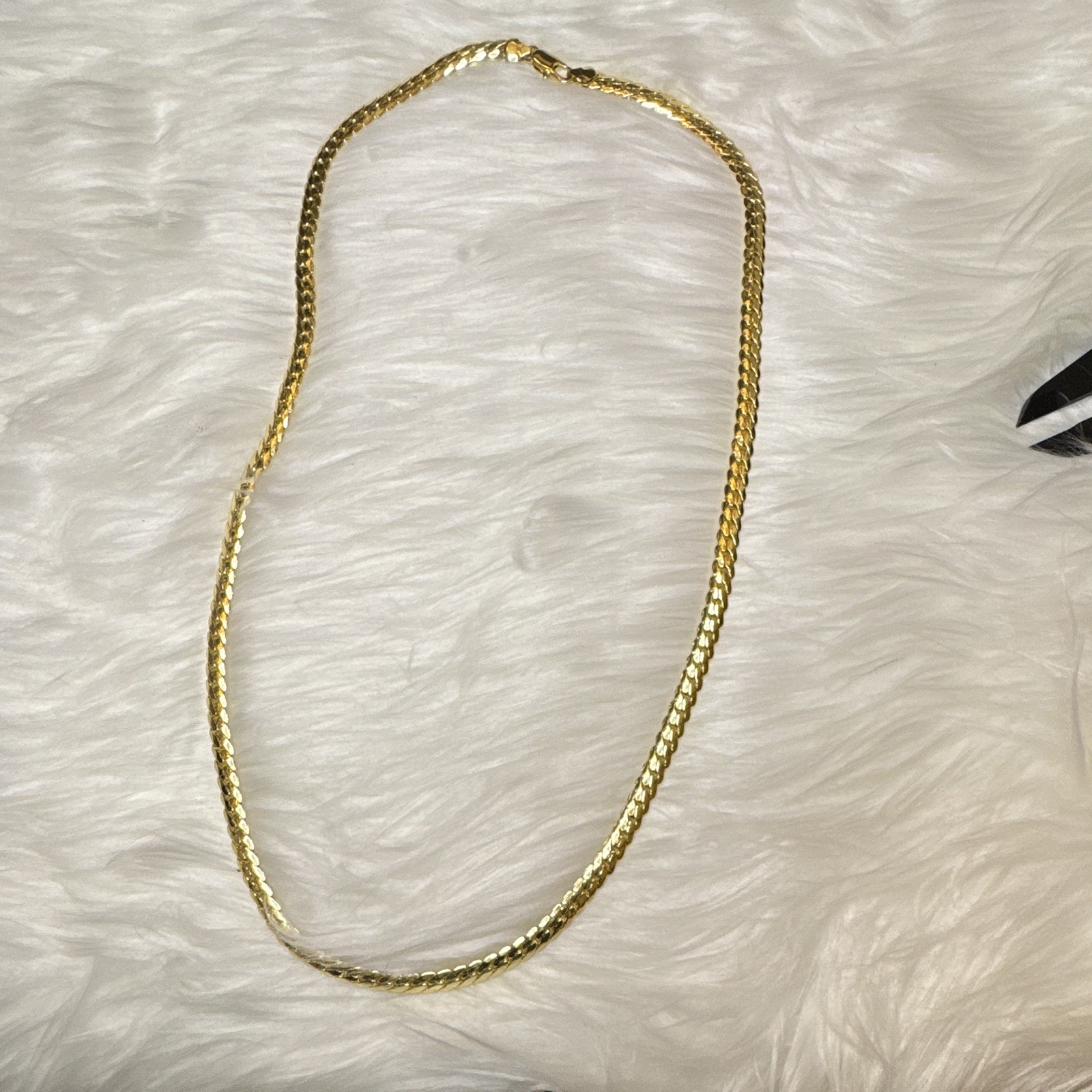 Miami Cuban Curb Link 14kGold Filled Chain 28 inch Necklace 6.7mm, Lobster Clasp