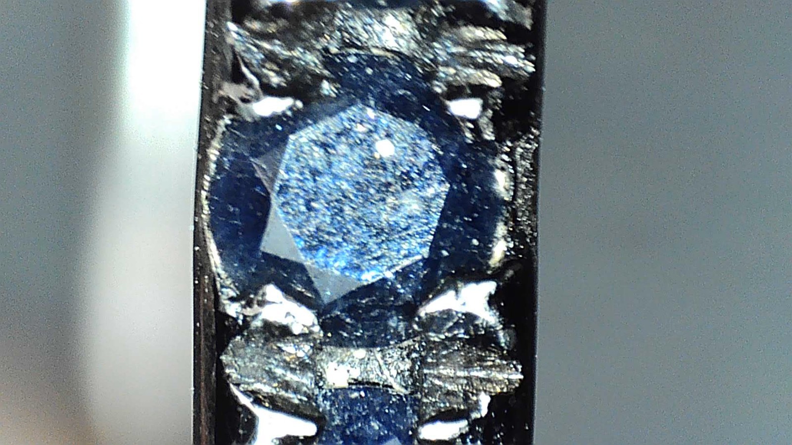 925 Sterling Silver Black Spinel Sapphire Eternity Bangle Bracelet Pair Stack 8