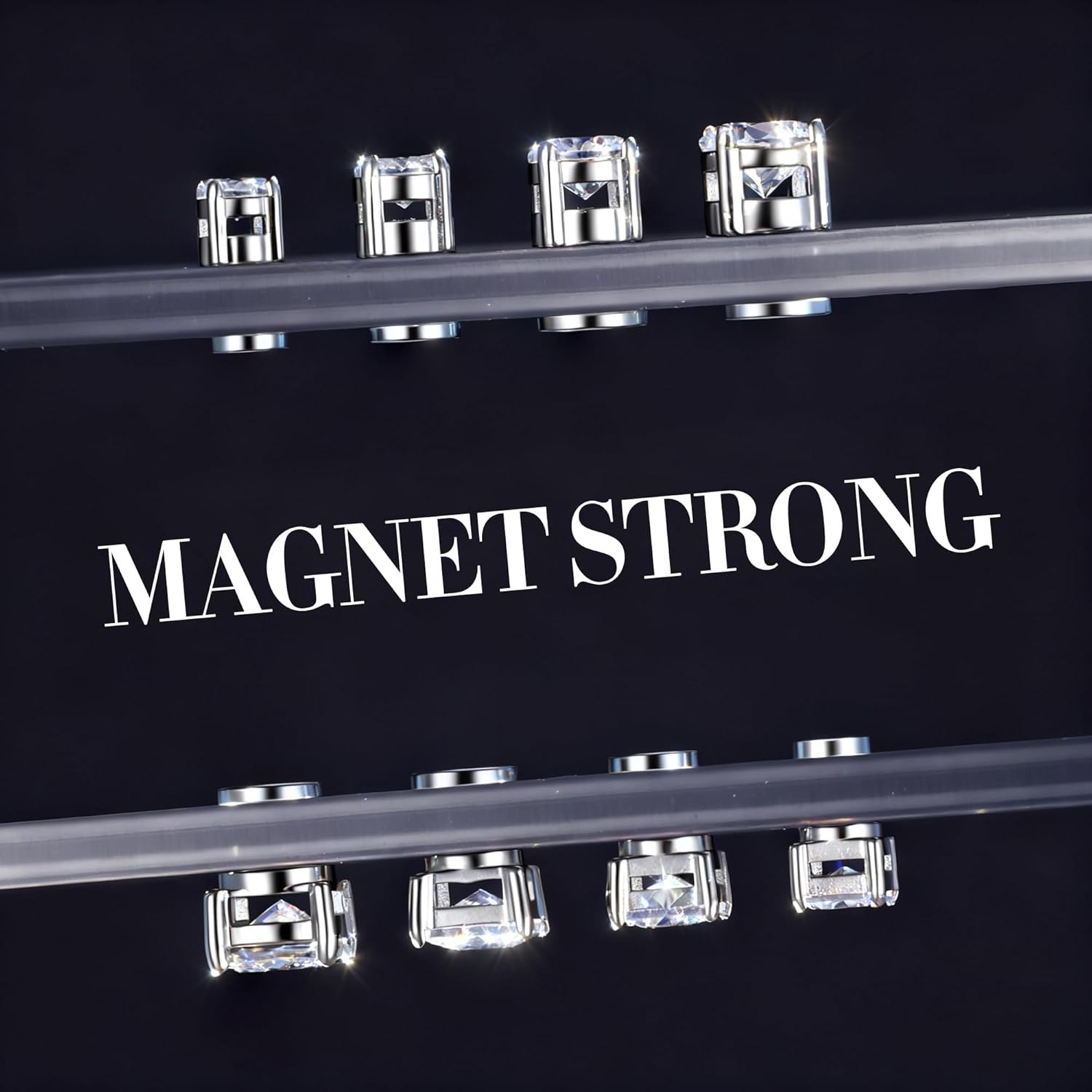 Fashionable Non-Pierced Magnetic Earrings Set – Perfect Gift for All Occasions