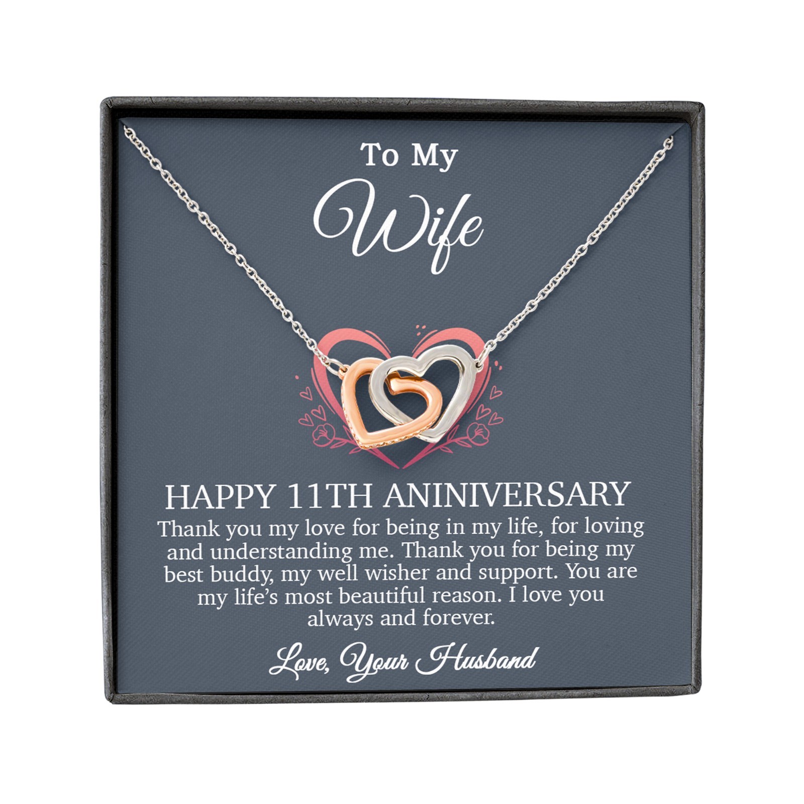 11th Anniversary Gift For Wife, 11 Year Anniversary Gifts, 11th Wedding Annivers