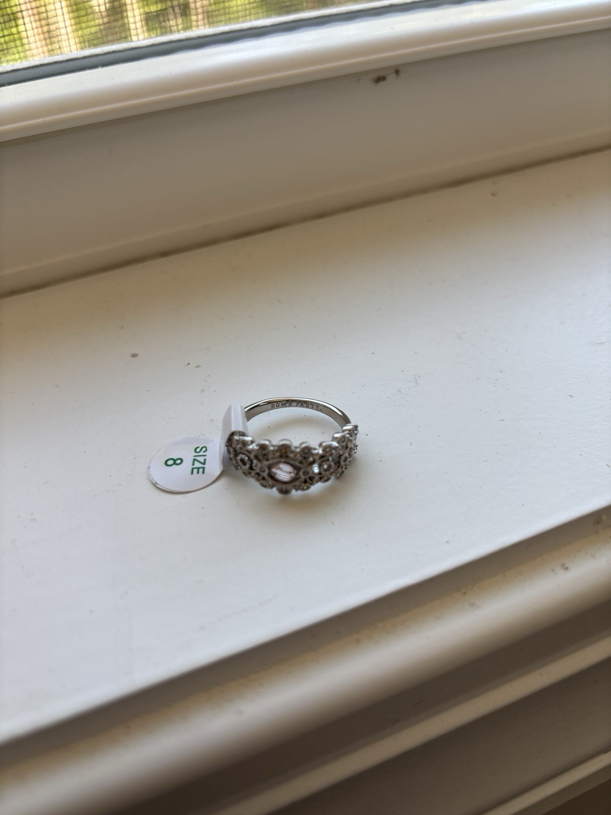 Bomb Party Original Ring – RG87751 Moonlight Tiara – Size 08 – Brand New w/ Bag!