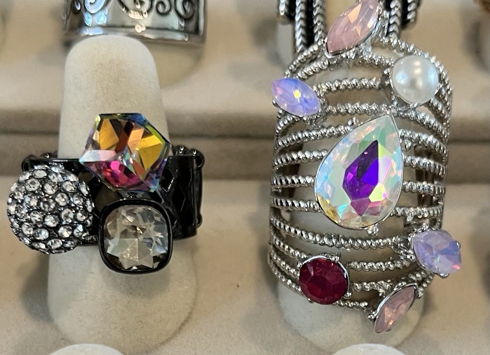 18 Ring Lot by Paparazzi. Various Shapes, Colors, and Styles. New w/tags. #4
