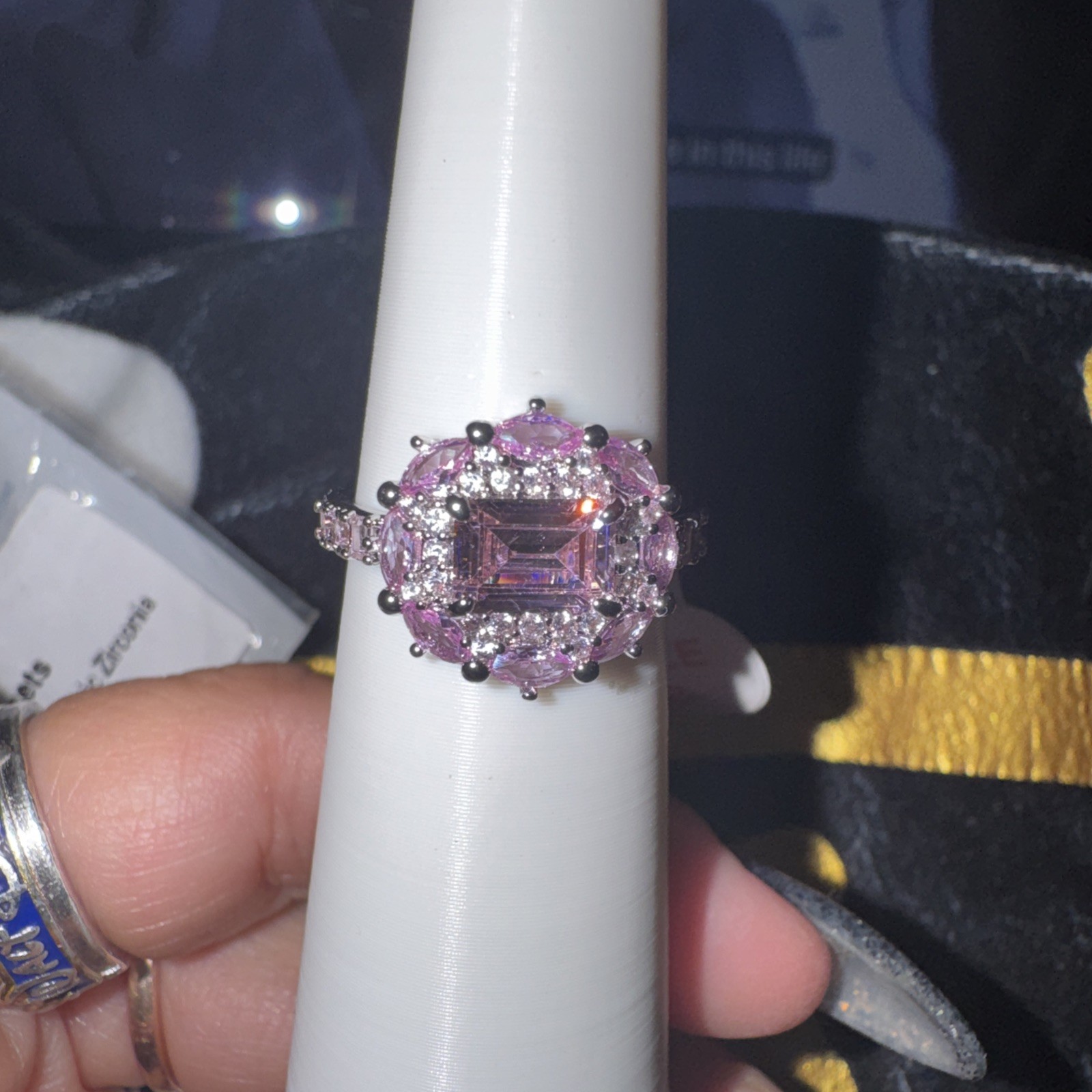Ring Bomb Party Size 6 Fairytale Facets Stunning Ring