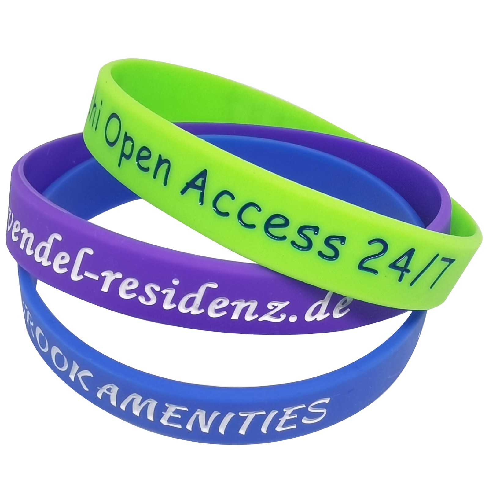 80Pcs Custom Rubber Bracelets Personalized Silicone Wristbands Text Name Gifts
