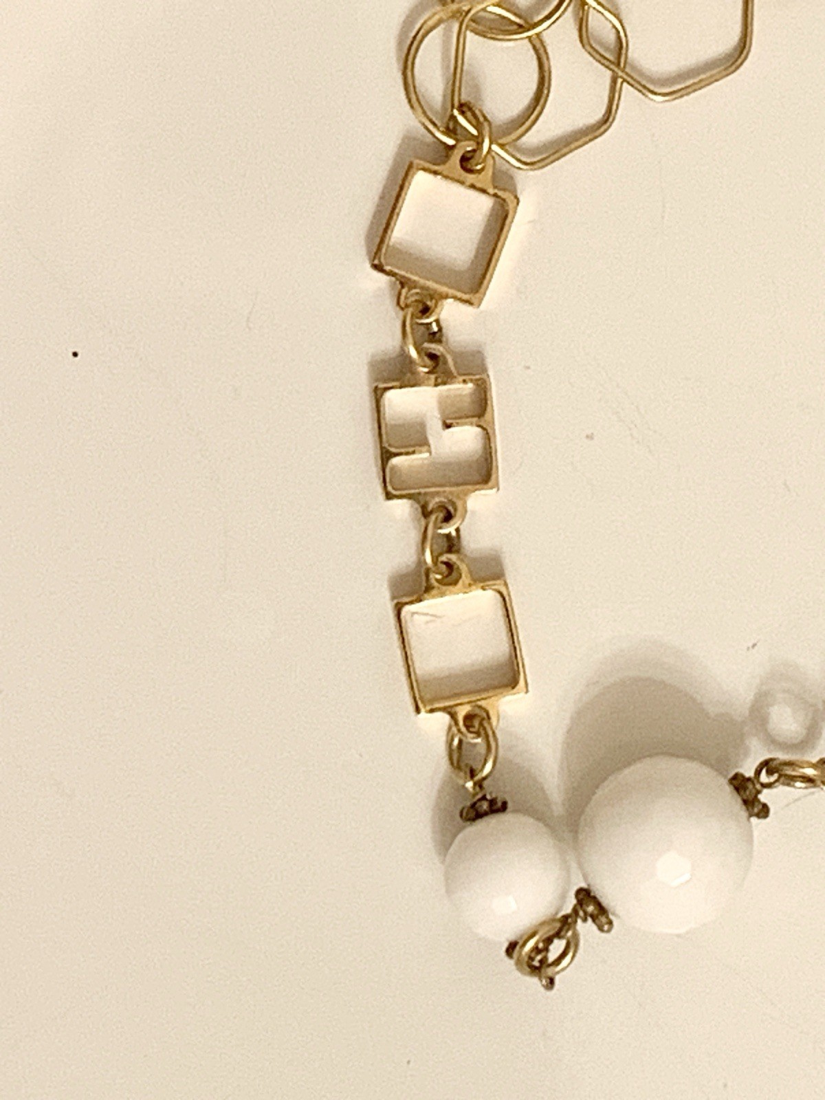 Fendi By Karl Lagerfeld S/S 2005 Long Necklace VINTAGE RARE