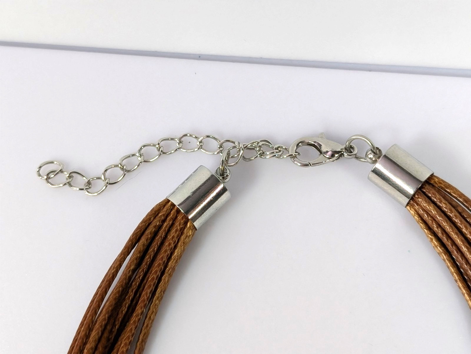 Paparazzi Necklace Mechanical Mania Brown Cord Steampunk Layered w/ Earrings Set