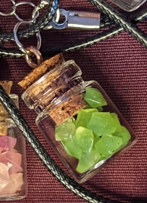 Glowing Jar Pendant