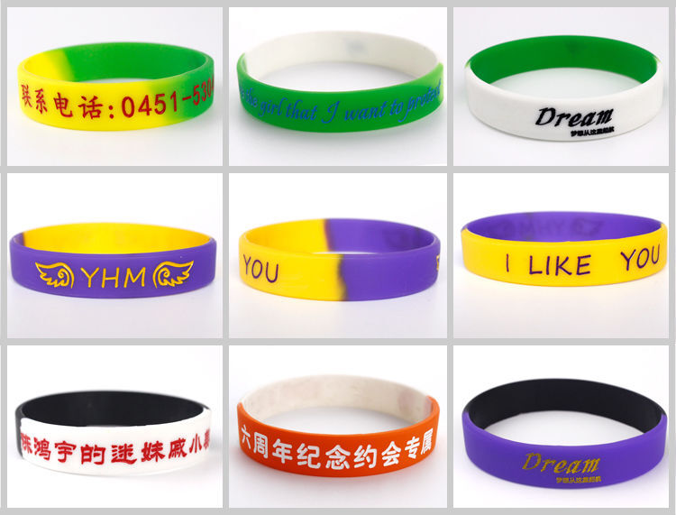 Custom Engraved Silicone Wristbands – Personalized Luxe Rubber Bracelets