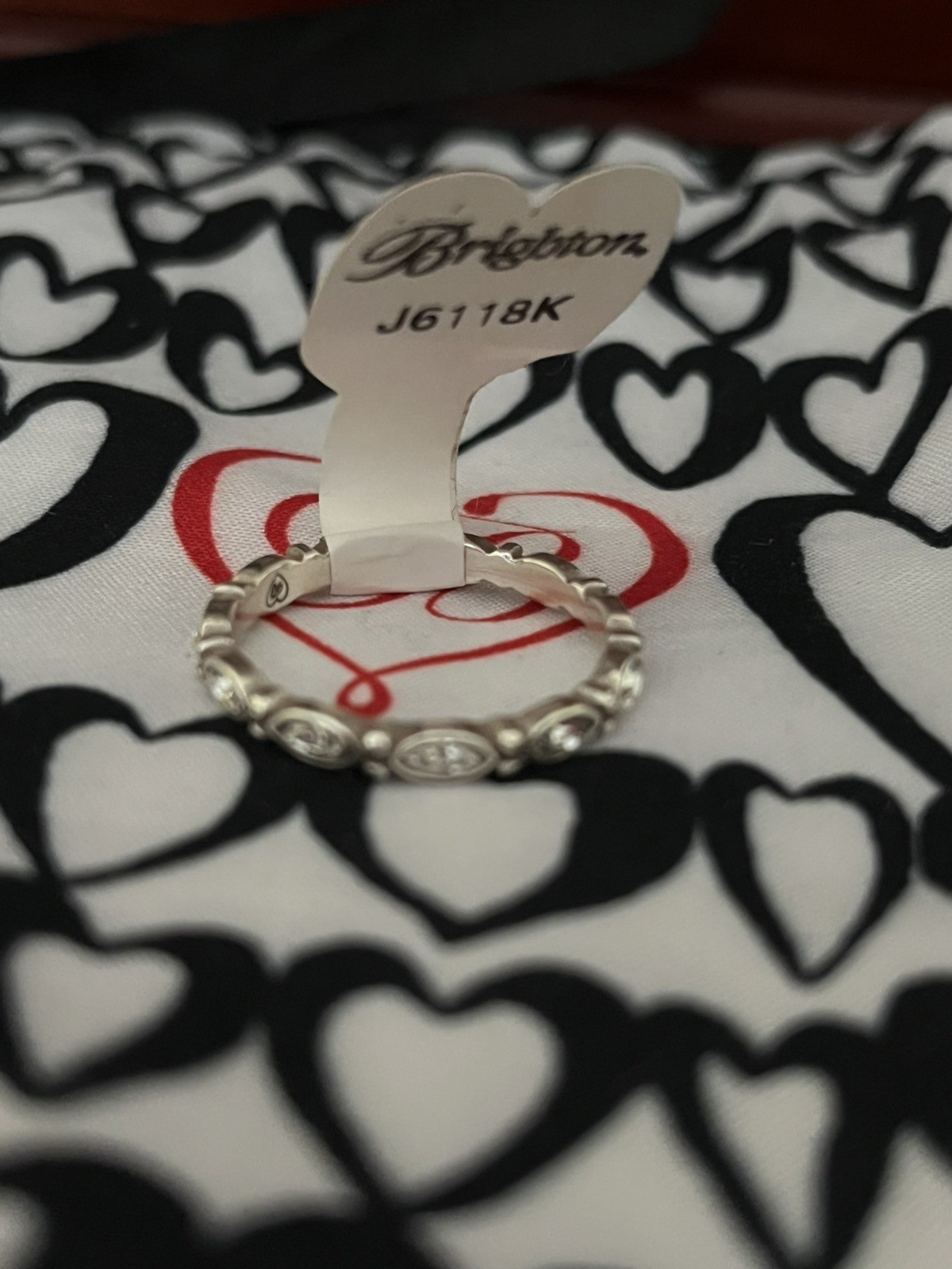 Brighton Ring Scalloped Stacking Size 9 NWT