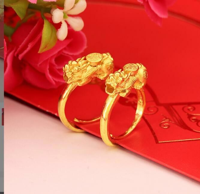 Brave set 22K 23K 24K Thai Baht Gold Filled Yellow GP Necklace