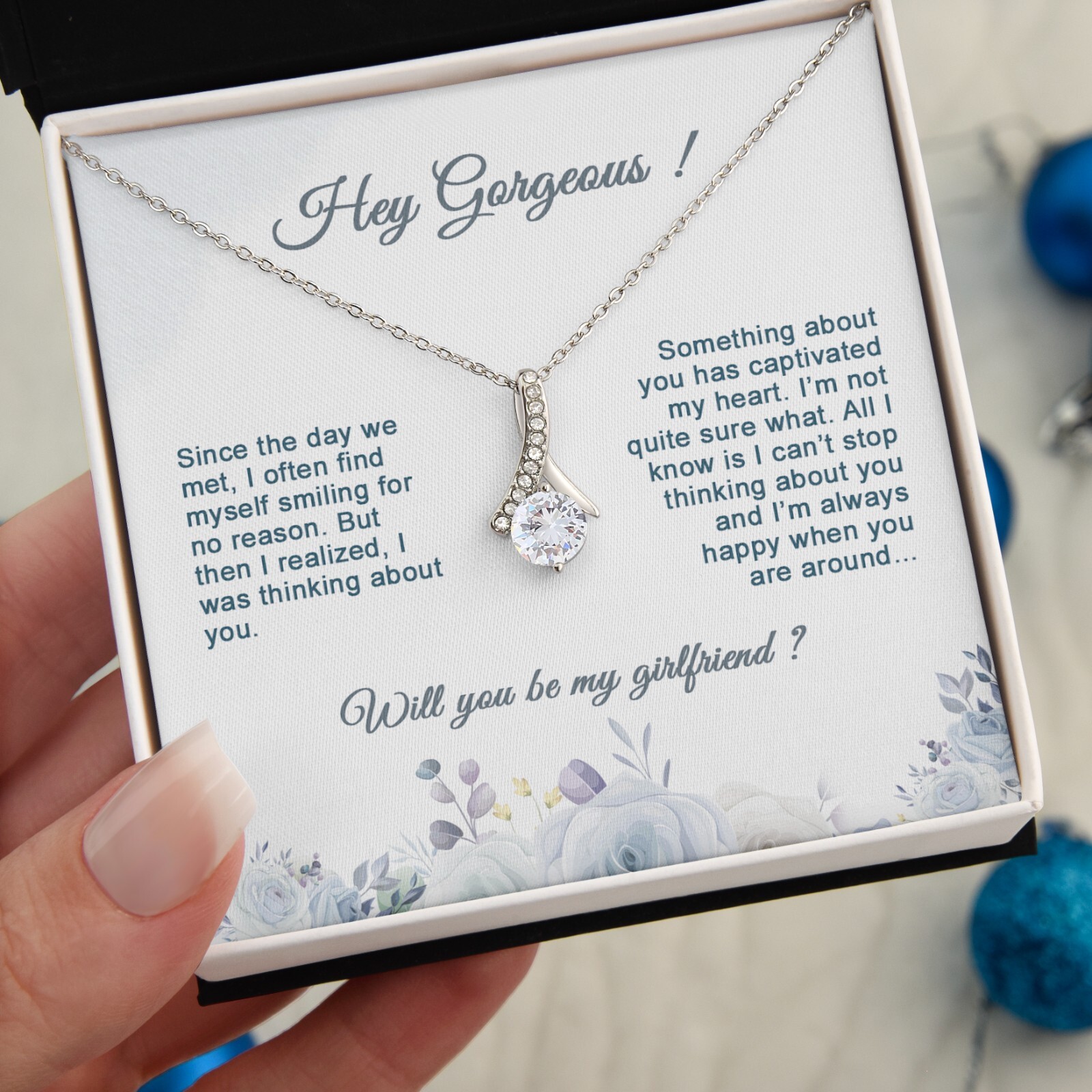 Be My Girlfriend Proposal, Will You Be My Girlfriend Gift, Future Girlfriend
