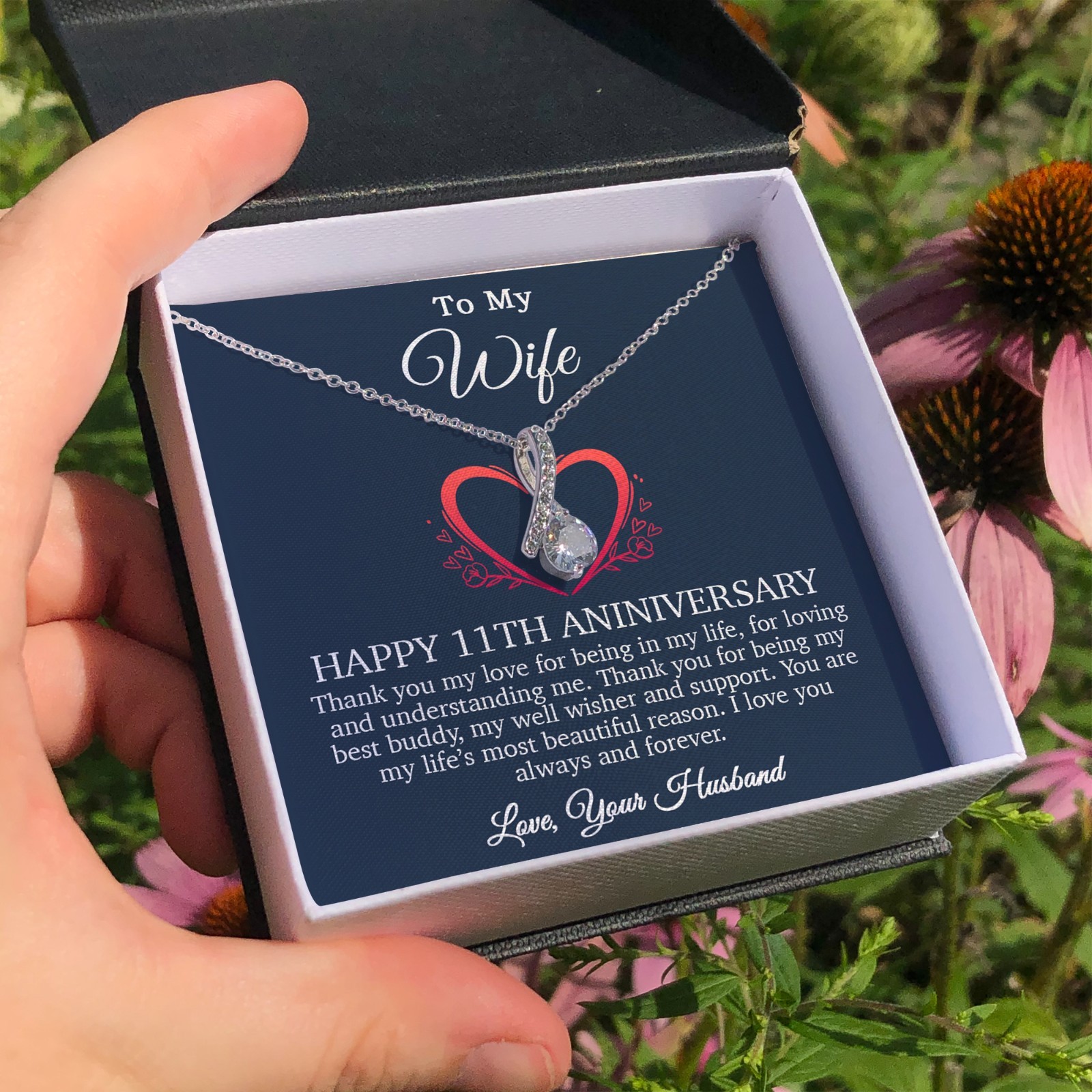 11th Anniversary Gift For Wife, 11 Year Anniversary Gifts, 11th Wedding Annivers