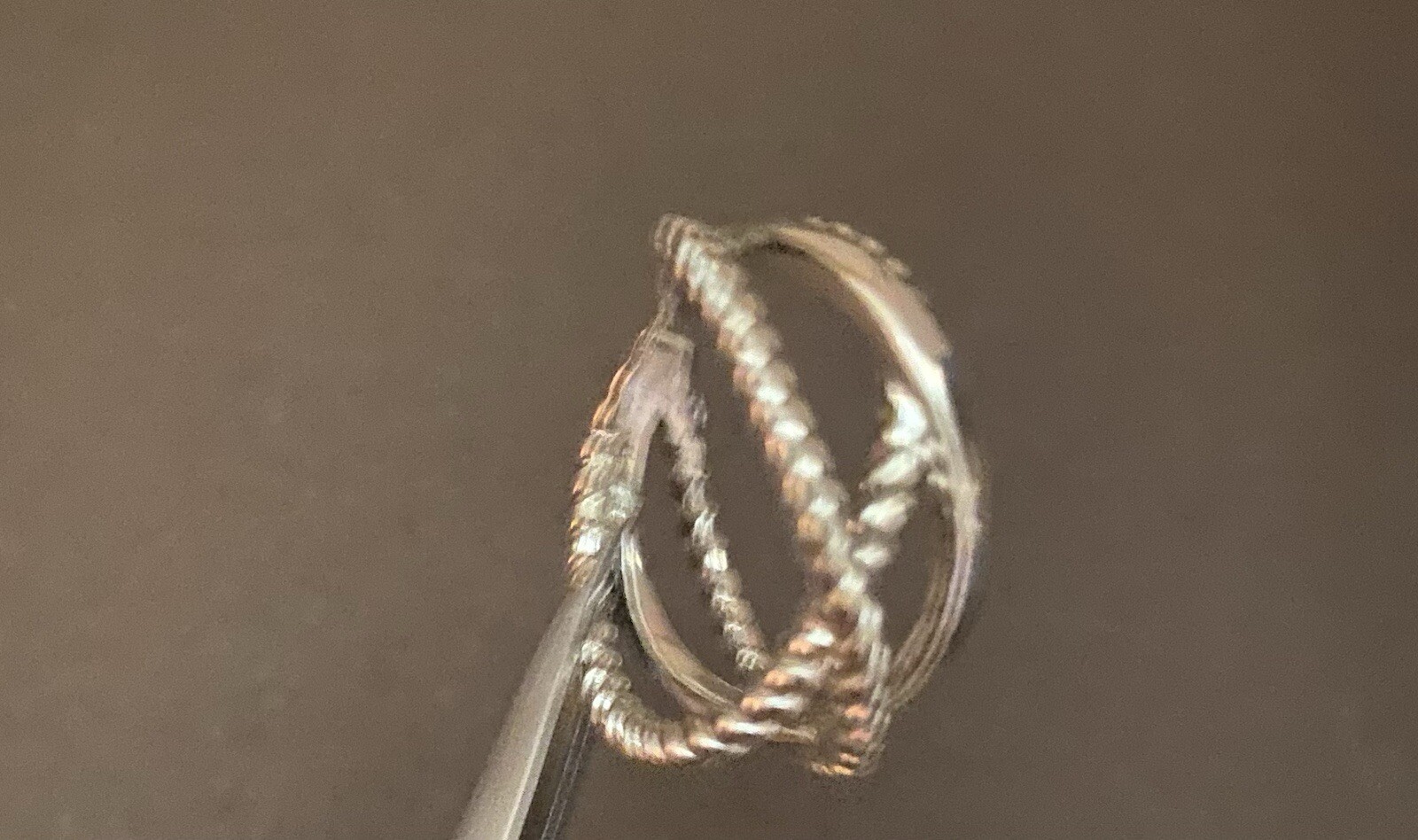 SILPADA 925 TH Signed Sterling Silver Twisted Multi Design BAND RING Size 9.1