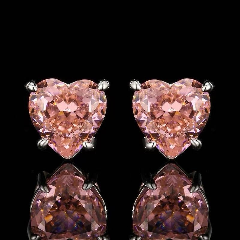 Wedding Bridal CZ Jewelry Set Zirconia Necklace Earrings Set