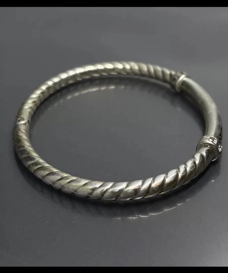 Brighton love bangle with the 2 rhinestone charms included nwot.