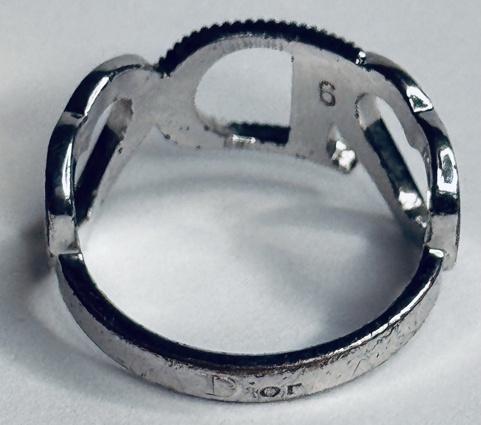 Christian Dior Rings and Fendi Gold Tone And Silver Size 6 USA