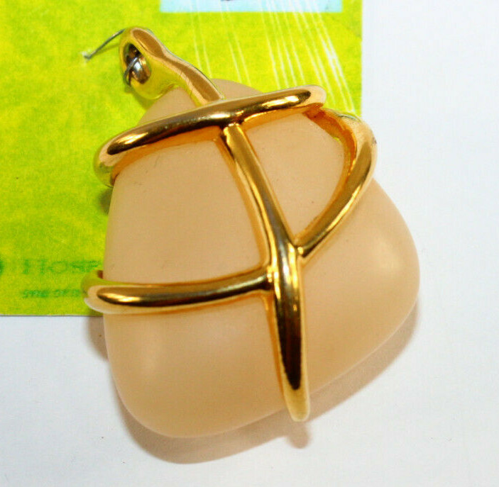 Giant Pendant Faux Plastic Rock Resin 2″ x 1 1/4″ x 3/4″