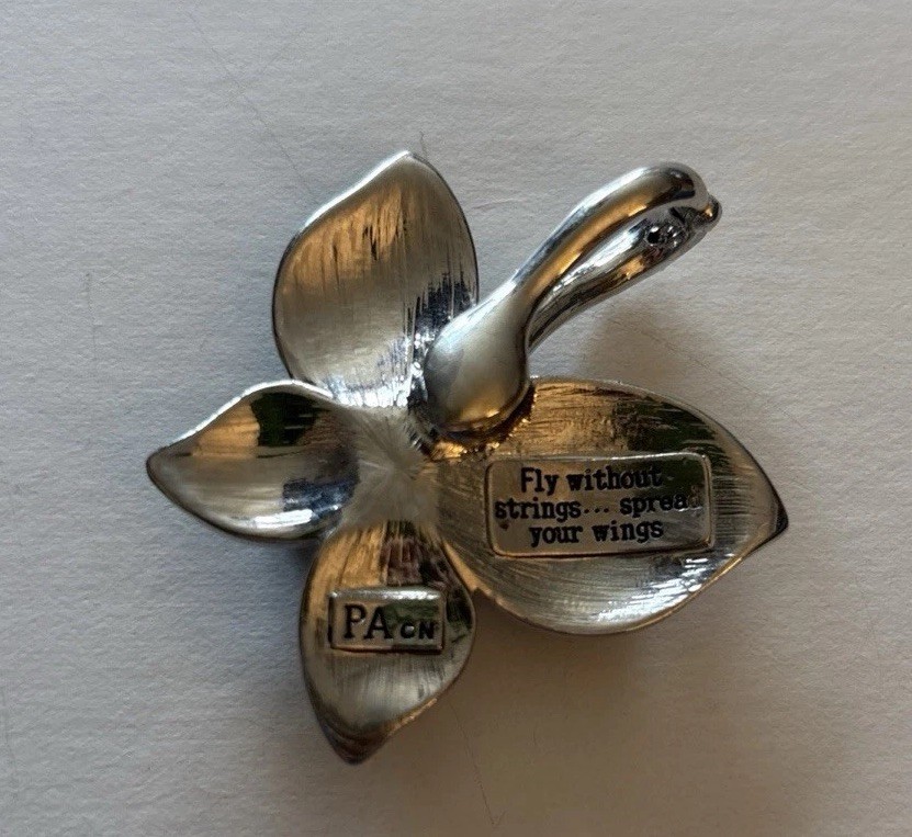 Fly without Strings , Spread your Wings Butterfly Pendant