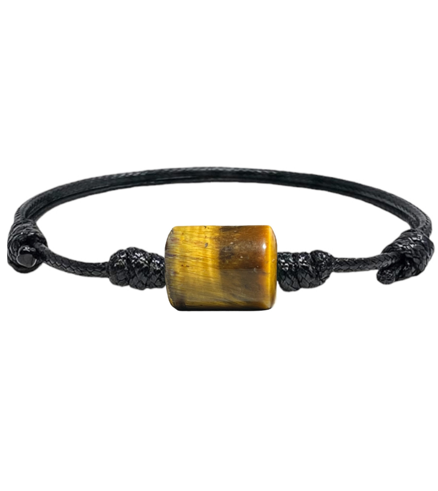 Mens Tiger eye stone bracelet chakra healing gift adjustable minimal unisex gift