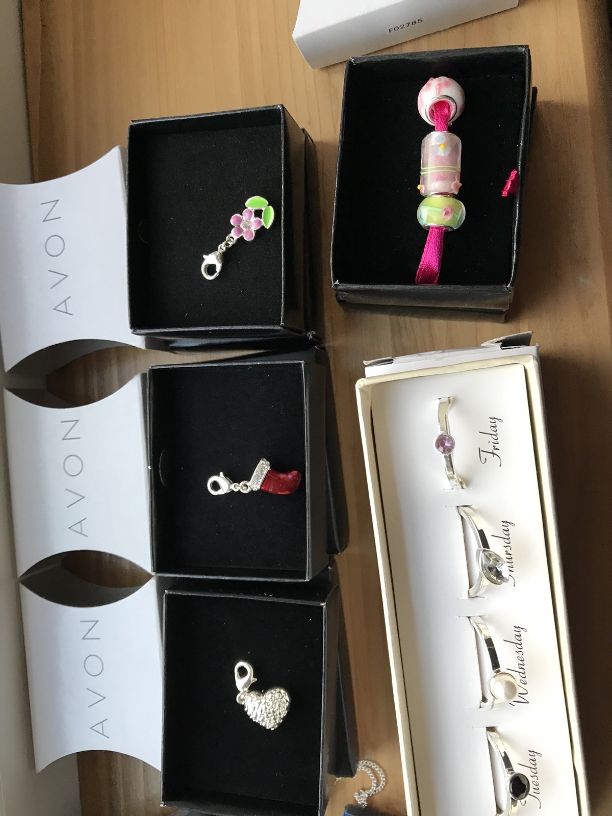 Selection AVON Costume Jewellery-Rings-Earrings-Charms-Necklace+Other BNIB