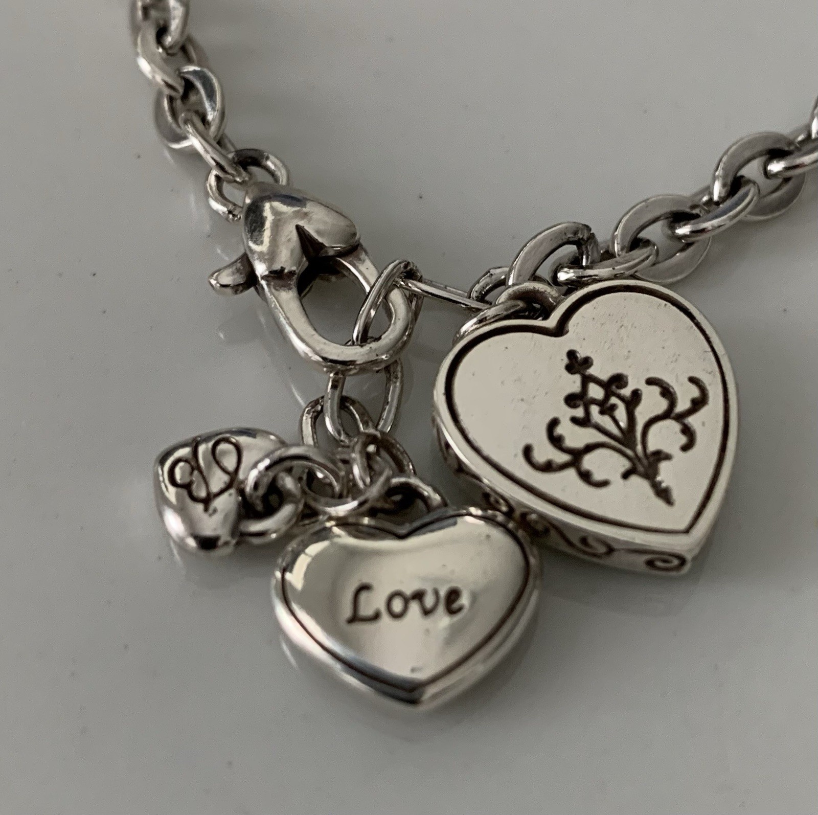 Romantic ARCHIVED Brighton HEART, Circa 2004, Sz 7.5-8 Inch Bracelet Remix, NEW