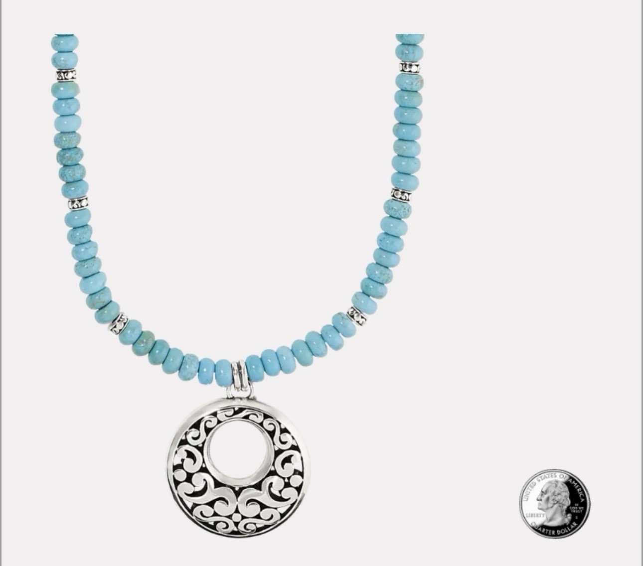 Brighton Contempo NUEVO AZUL Necklace Boho Style JM 7360 NWT List $158