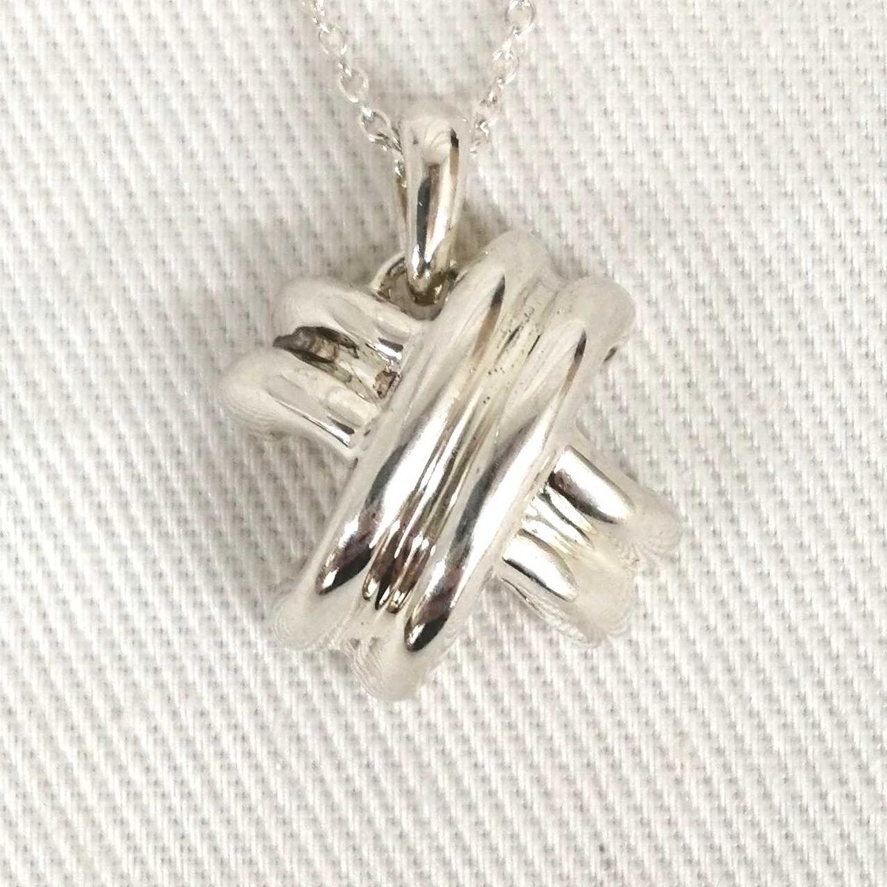 TIFFANY CO. Signature Cross Necklace Model Number 925