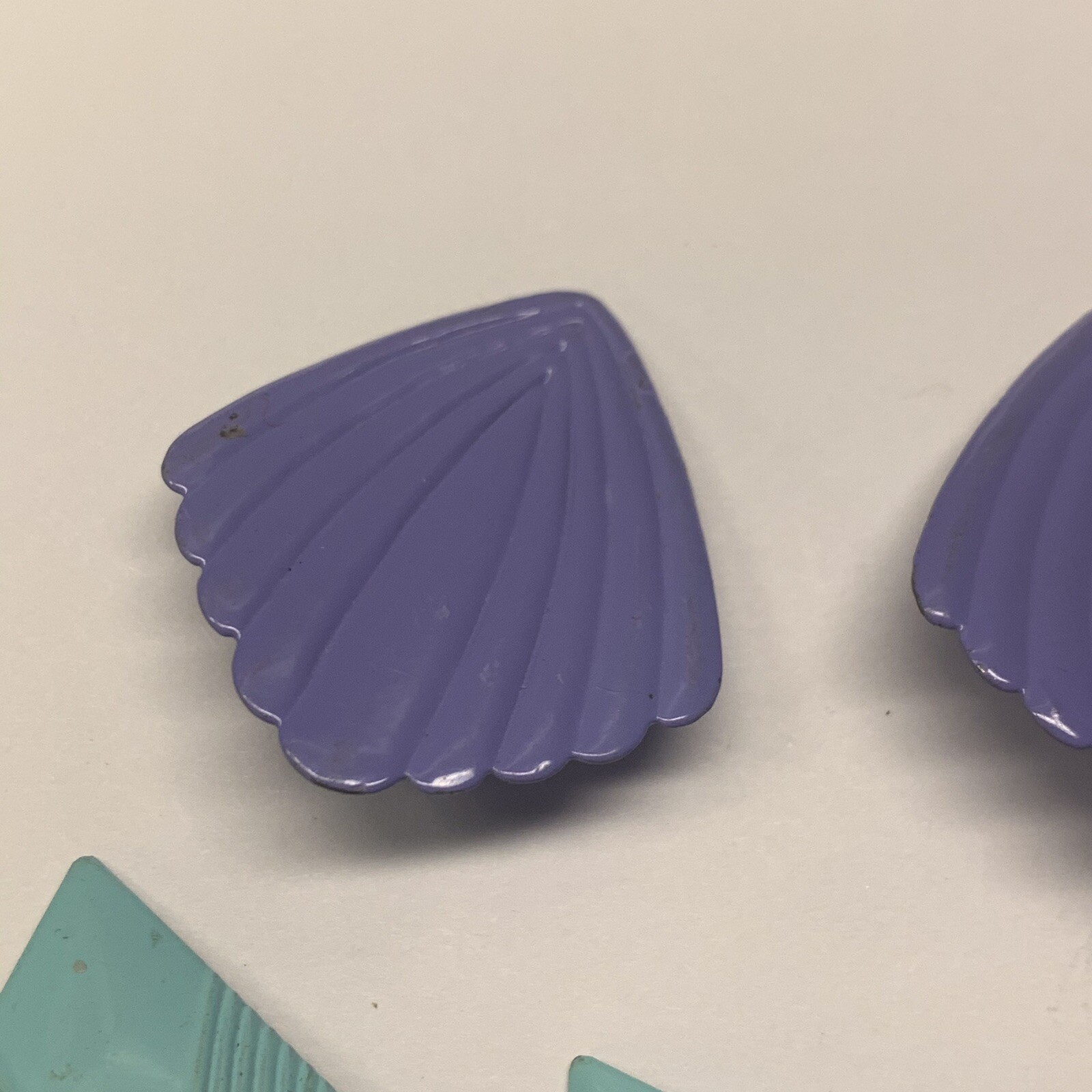Lot Of 6 Vintage Clipon Costume Earrings – Metal / Plastic – Dressup