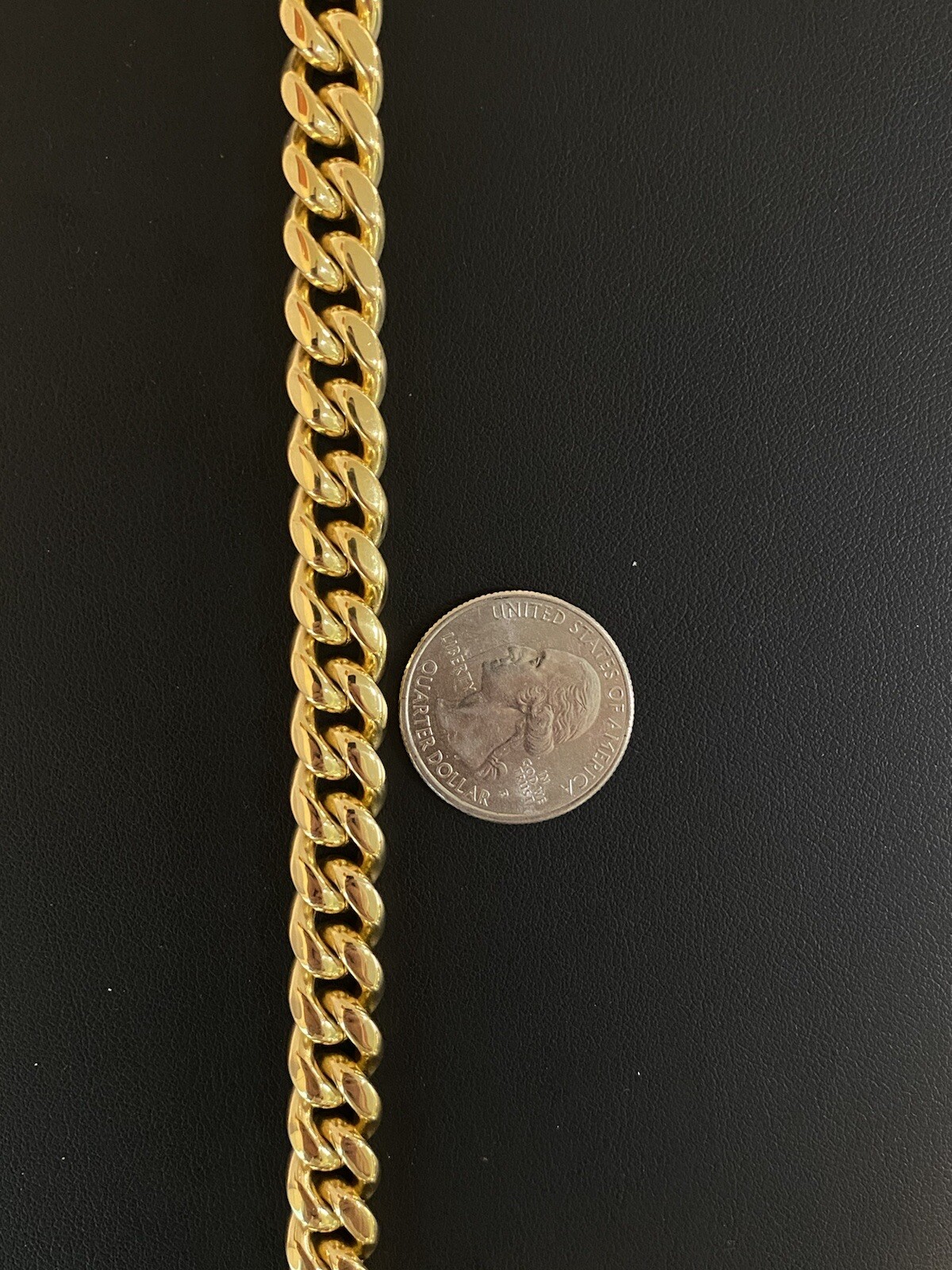 Miami Cuban Link Bracelet 18k Gold Vermeil Stainless Mens Hip Hop Bracelet 12mm