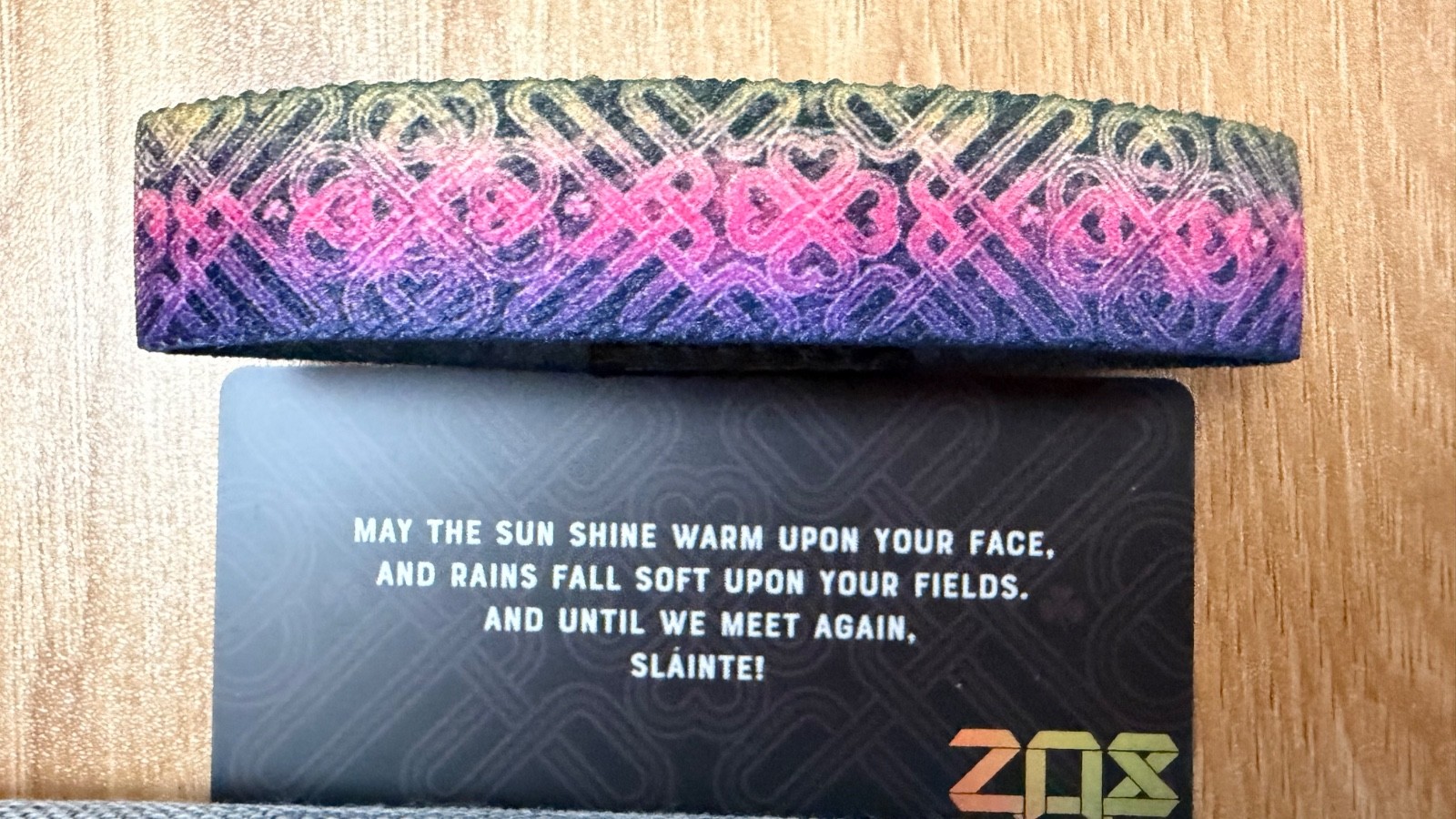 “ZOX MAY THE ROAD RISE TO MEET YOU (RAINBOW)” MEDIUM NIP $6 SHIPPING FOR UP TO 8