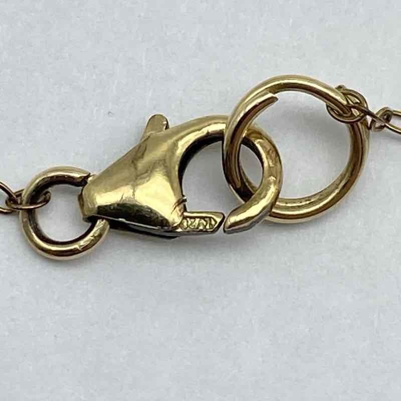 Gold Filled Multi-Color Stone Bangle Starfish Pendant Necklace Jewelry Set 11.3g