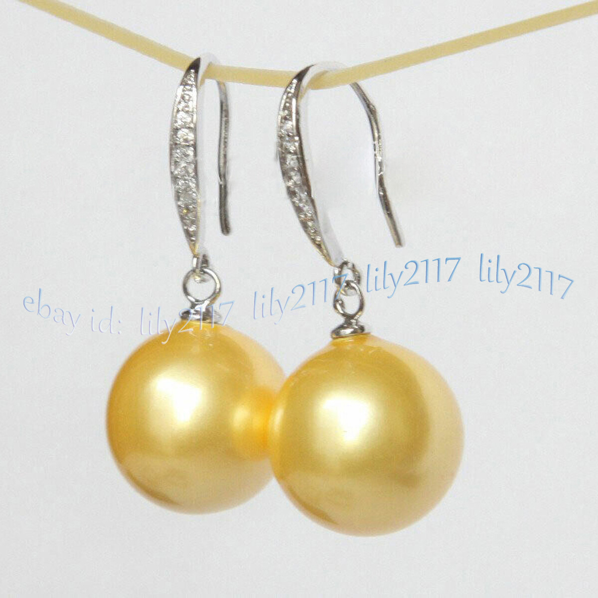 8-16mm Multicolor South Sea Shell Pearl Round Beads Dangle Silver Hook Earrings