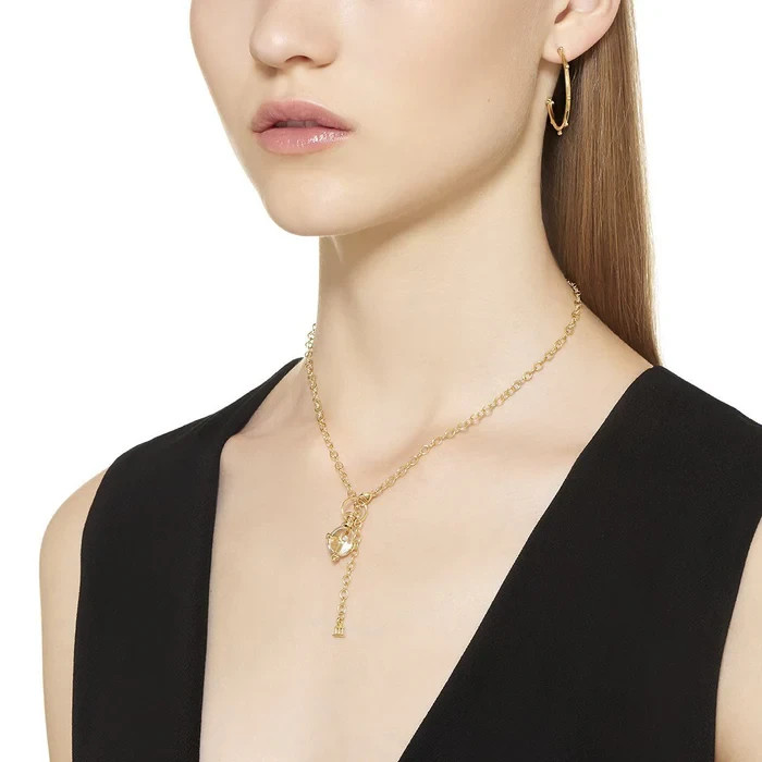 Temple St. Clair 18K Gold Diamond Sea Star Locket Necklace 18″ Oval Chain